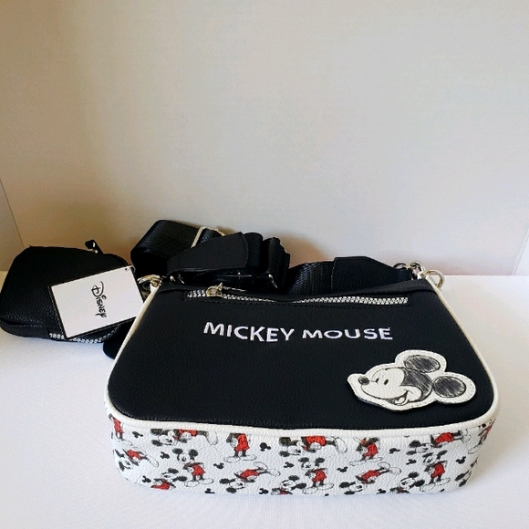 💖 Disney Mickey Mouse Sketch Crossbody Bag /Purse - Picture 3 of 7